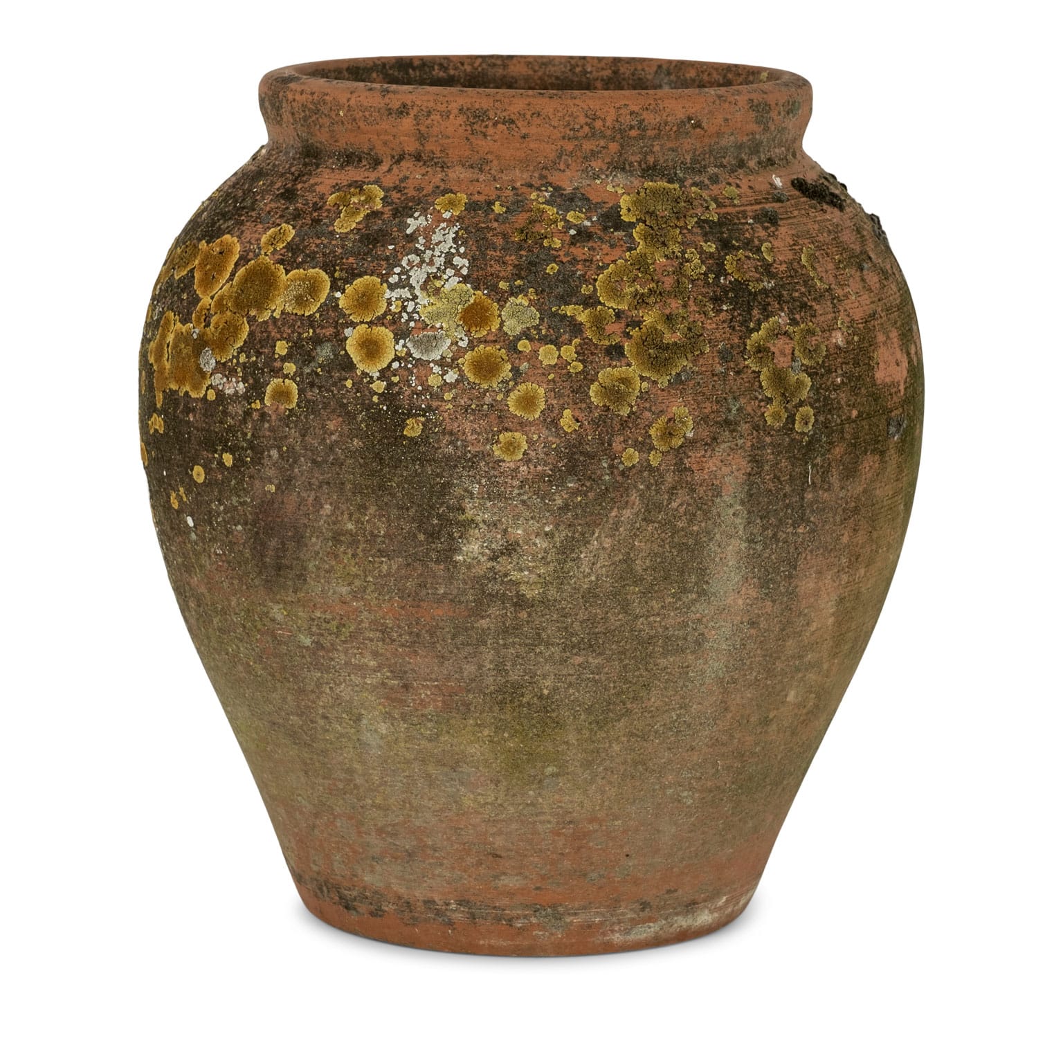 Antique UrnShape Terracotta Pot Skelton Culver