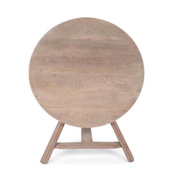 Round Elm Dutch Tilt-Top Table
